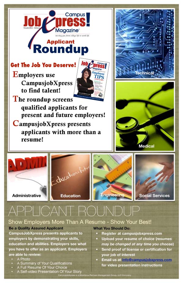 applicant roundup