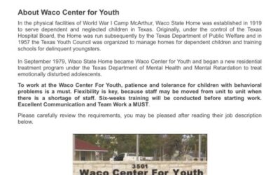 Waco Center For Youth